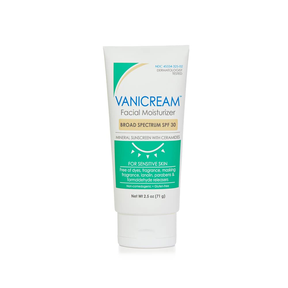 Vanicream Facial Moisturizer with SPF, 2.5 Ounce - Image 1
